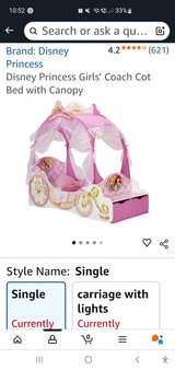 Princess bed with canopy in Wiesbaden, GE