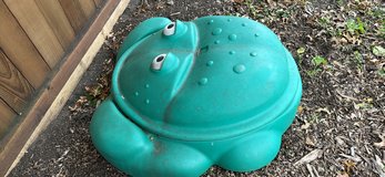 Frog sandbox in Naperville, Illinois