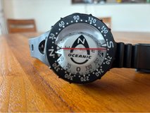 Scuba compass in Okinawa, Japan