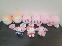 Stuffed Toy / Plush - Sanrio and Kirby Mascot (set of 9) in Okinawa, Japan