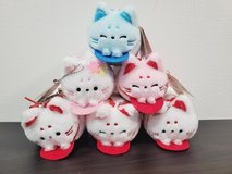 Stuffed Toy / Plush - Fluffy Rolling Fox Mascot (set fo 6) in Okinawa, Japan