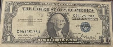 1957 Silver Certificate Dollar in Grafenwoehr, GE