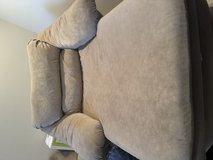 Brown/Taupe Microfiber Couch Set in Alamogordo, New Mexico