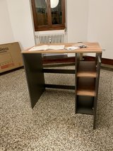 Waschmaschineunterschrank Viktor,  Anthracite/Goldkraft Oak, 94 x 88 x 60 cm. in Wiesbaden, GE