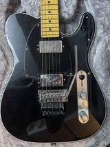 Fender American Ultra Luxe Telecaster Floyd Rose HH - Mystic Black in Bartlett, Illinois