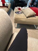 Schwarzer Ledersessel in Stuttgart, GE