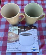 Coffee Warmer & set of Mugs in Warner Robins, Georgia