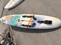 12 foot windsurfboard. Mast, sail and keel are all included. in Okinawa, Japan