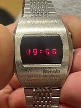litronix vintage 70’s LED wristwatch in Baumholder, GE
