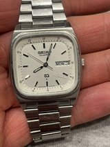 vintage 70‘s tv shape Men’s Wristwatch in Baumholder, GE