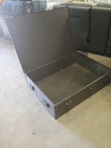 Large wooden box in Alamogordo, New Mexico