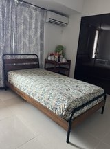 Twin size bed in Okinawa, Japan
