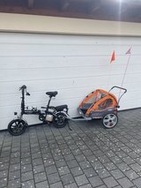 E-Bike with trailer. in Wiesbaden, GE