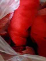 red mink blanket in Okinawa, Japan