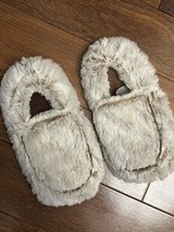 New Warmies Faux Fur Microwavable Slippers in St. Charles, Illinois