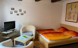 from one month - 1-room apartment with internet, TV, kitchen, shower/WC, washing machine, dryer in Stuttgart, GE