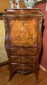 Secretary from France, Style Louis XV from 1880 in Ramstein, Germany