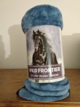 WILD FRONTIER PLUSH THROW in Sugar Grove, Illinois