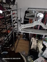 Clothing rack in Stuttgart, GE