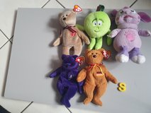 Assorted stuffed toxs in Ramstein, Germany