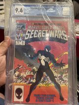 Secret Wars #8 CGC 9.8 Origin of Black Costume (eventually becomes Venom) in Okinawa, Japan
