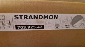 IKEA Strandmon / Grey in Ramstein, Germany