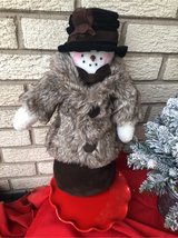 dressy snowman in Orland Park, Illinois