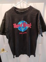 Vintage 1990s Hard Rock Cafe San Juan Puerto Rico Promo Graphic T-Shirt, L in Chicago, Illinois