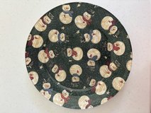 Handmade Snowman Mod Podge Plate in Perry, Georgia