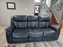 Leather Power Reclining Sofa and Loveseat in Kingwood, Texas