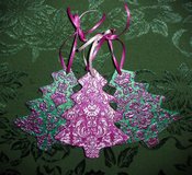 Hand Painted Damask Trees in Ramstein, Germany