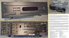 NAD T-163 7.1 Channel Home Theater Processor in Stuttgart, GE