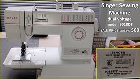 Dual Voltage Singer Sewing Machine, Model 9018DT in Stuttgart, GE