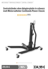 Motorcycle Assembly Stand in Ramstein, Germany