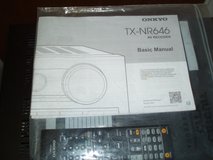 Onkyo TX-NR646 7.2-Channel Network Home Theater Smart AV Receiver 4K in Oswego, Illinois