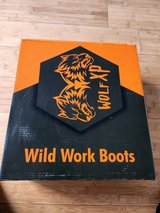 Brand New- Never Worn - Wolf Steel Toe Work Boot in Camp Lejeune, North Carolina