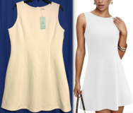 New! Size: XL Wohill white sleeveless boat neck mini Dress in Joliet, Illinois