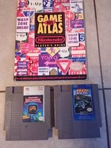 2 Nintendo games & book in Beaufort, South Carolina
