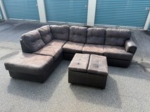 Sectional Couch With Ottoman in Perry, Georgia