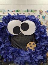 Cookie Monster Display / Sesame Street in Aurora, Illinois