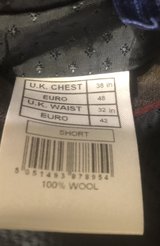 Men’s Suit size UK/US:38 = Euro:48 in Ramstein, Germany