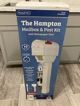 Nice White Standing Mailbox, Black Hanging Lamp in Alamogordo, New Mexico