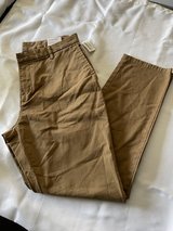 Mens camel khakis 36 X 32 NWT in Westmont, Illinois
