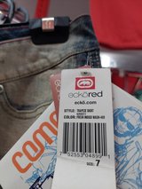 Ecko denim skirt in Okinawa, Japan