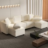 Modular Sectional Sofa with Storage, Convertible U Shaped Sectional Couch for Living Room, 6 Sea... in Los Angeles, California