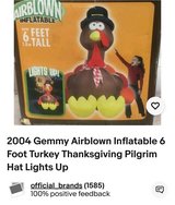 Blow up Turkey Inflatable in Westmont, Illinois