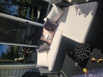 Outdoor Wayfair Sectional Black Rattan in Naperville, Illinois