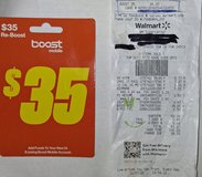$35 Boost Mobile(unlimited talk/text & 35 GB data) in Perry, Georgia