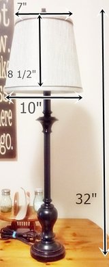 Table lamp in Yorkville, Illinois