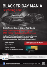 BMW & MINI Black Friday Sale in Baumholder, GE